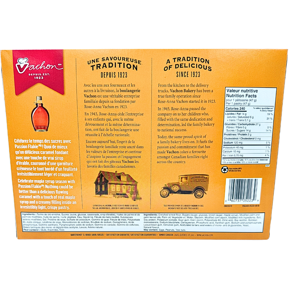 Vachon Maple Passion Flakie 6 Pack - 281g