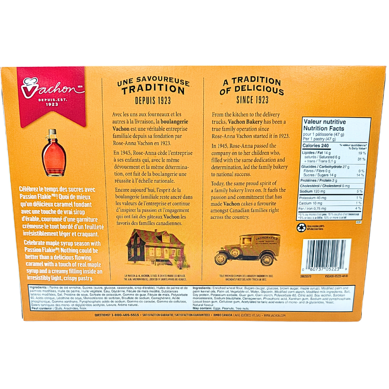 Vachon Maple Passion Flakie 6 Pack - 281g