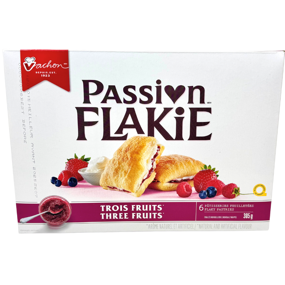 Vachon Maple Passion Flakie Three Fruits 6 Pack - 305g