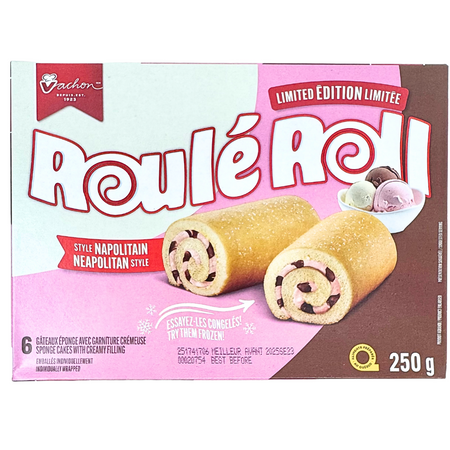 Vachon Roll Neopolitan Shortcake 6 Pack - 250g