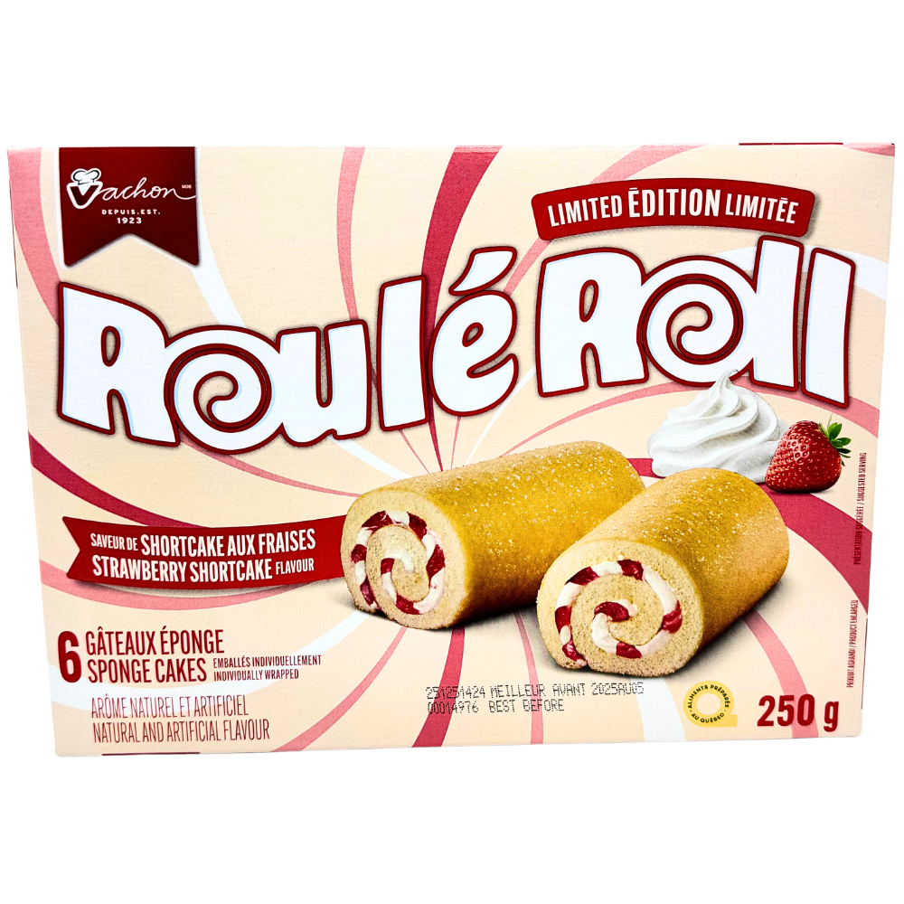 Vachon Roulé Roll Strawberry Shortcake 6 Pack - 250g