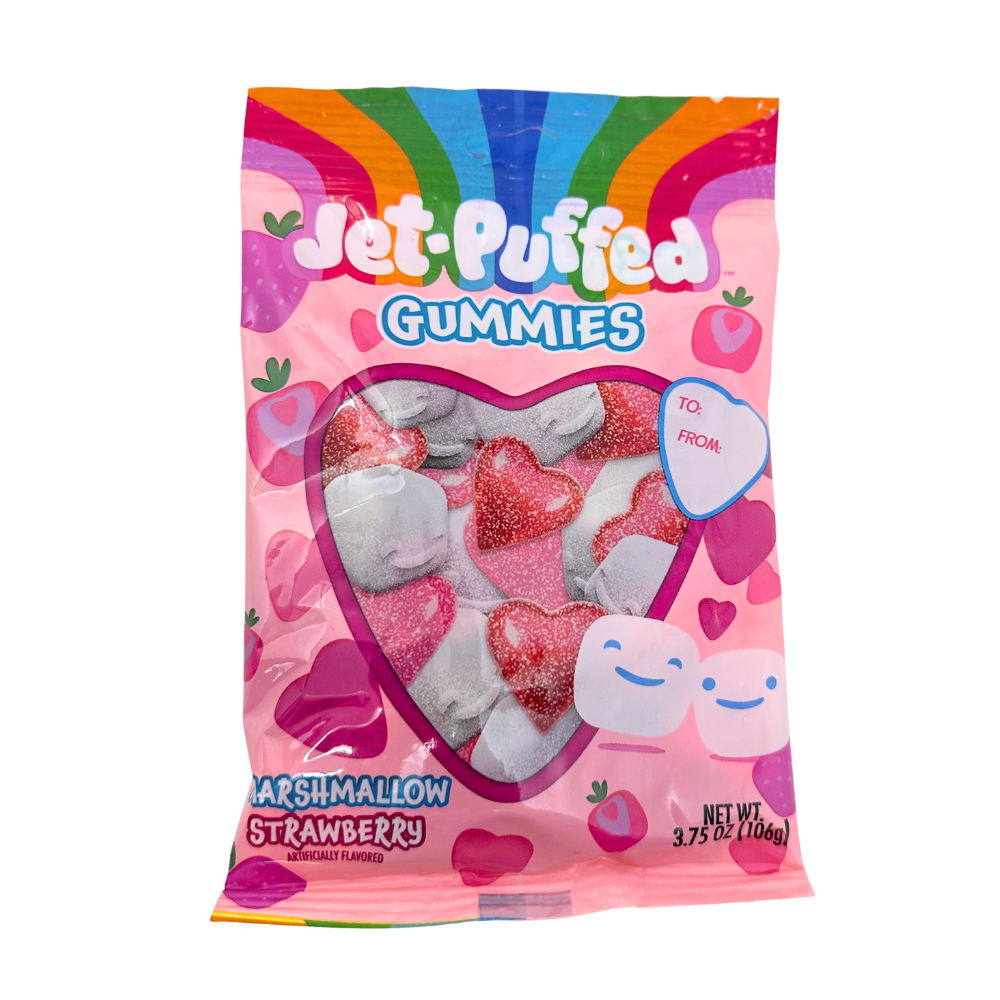 Jet Puffed Valentine Gummies - 3.75oz