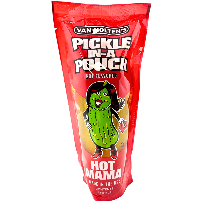 MaMa Van Holten's Jumbo Hot Mama Pickle | Candy Funhouse US
