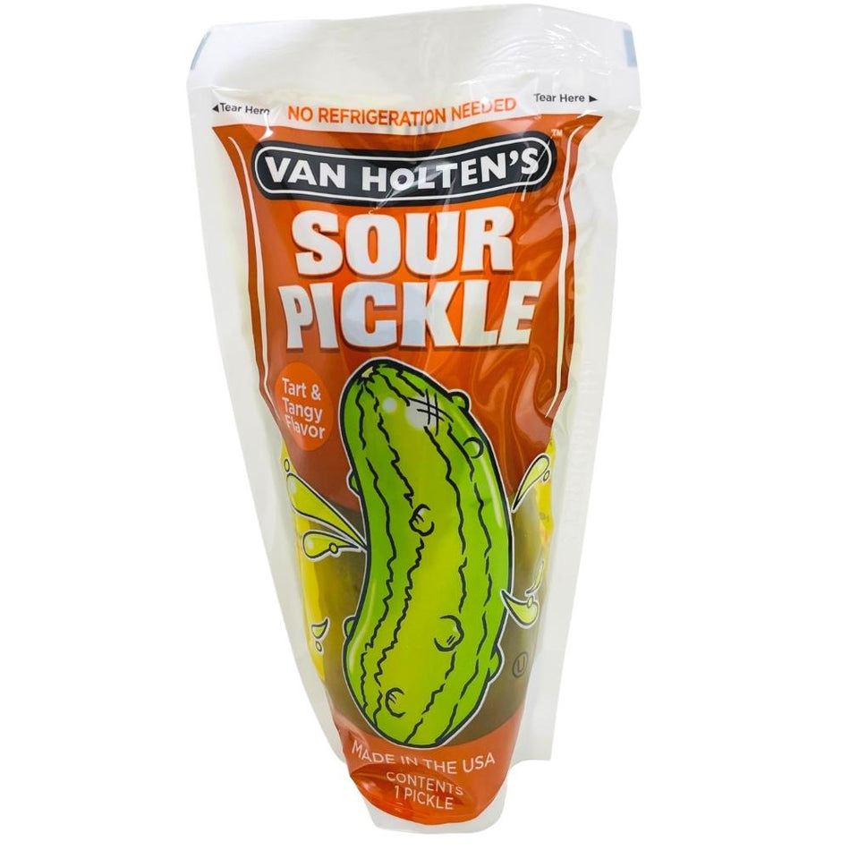 Van Holten's Sour Pickle, Van Holten's Sour Pickle, Flavor-packed tango, Zesty and tangy sensation, Burst of sour magic, Whirlwind of taste, Delightful dance of tanginess and crunch, Grooving taste buds, Pickle-crunching fun, Zingy adventure, Tango of flavor, van holten pickles, van holten