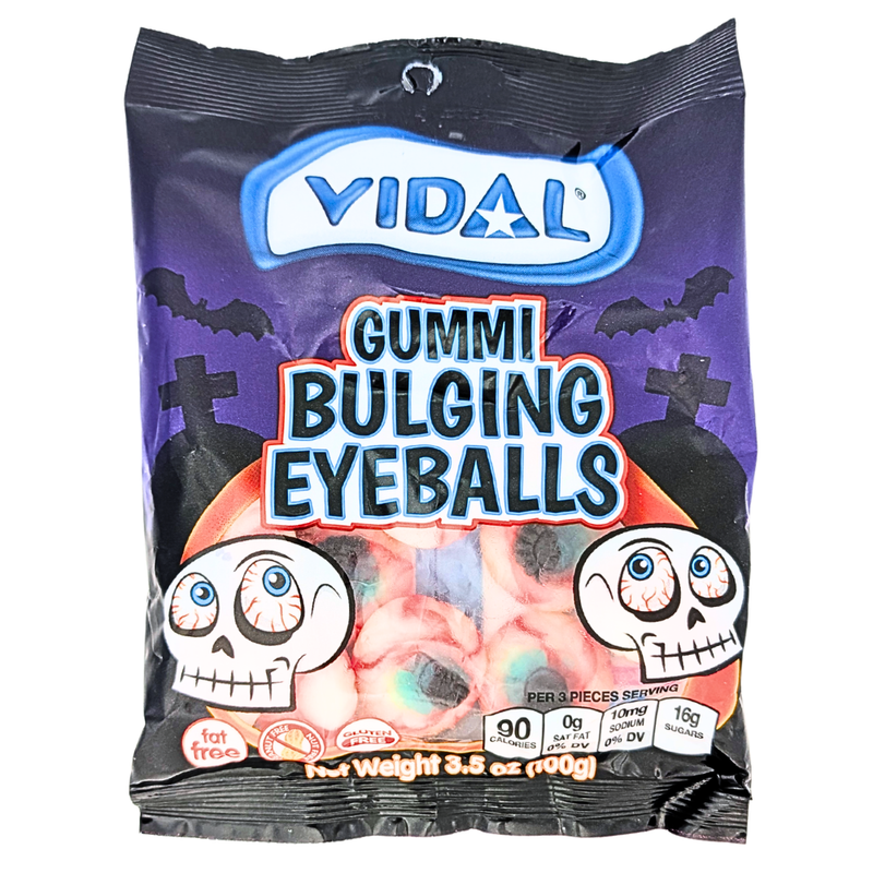 Vidal Gummy Bulging Eyeballs - 3.5oz