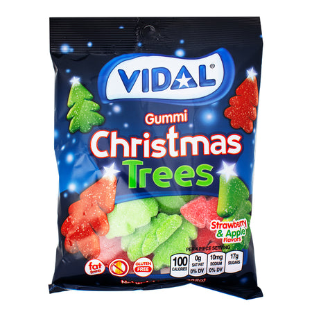 Vidal Christmas Tree Sugared Gummies - 4.5oz