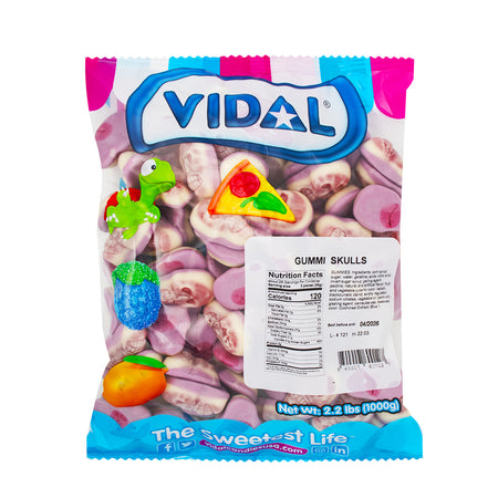 Vidal Gummi Skulls Candy - 2.2lbs