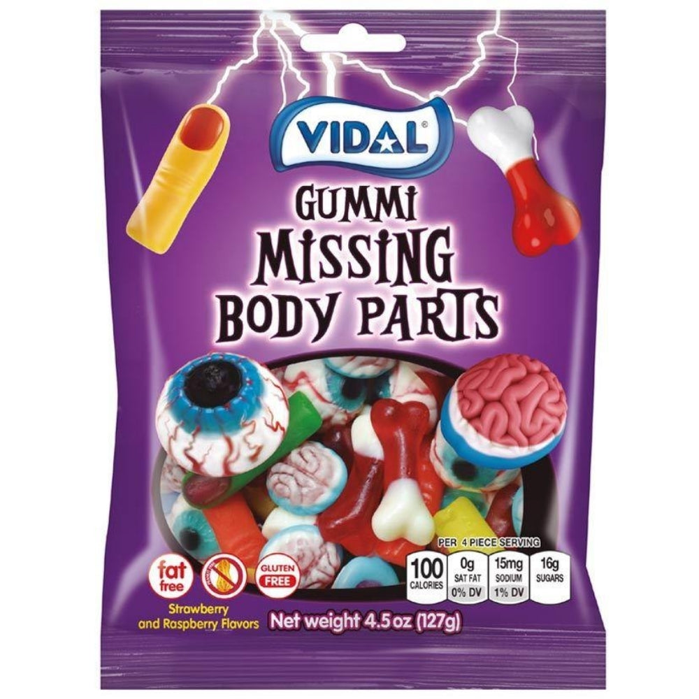 Vidal Gummi Bulging Eyeballs 4.5 oz. Bag