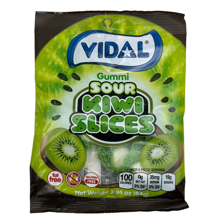 Vidal Sour Kiwi Slices - 2.96oz