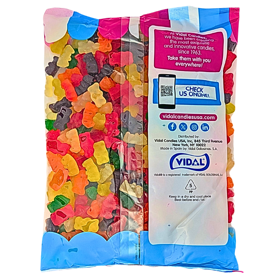 Vidal Sugar Free Bears - 2.2lb