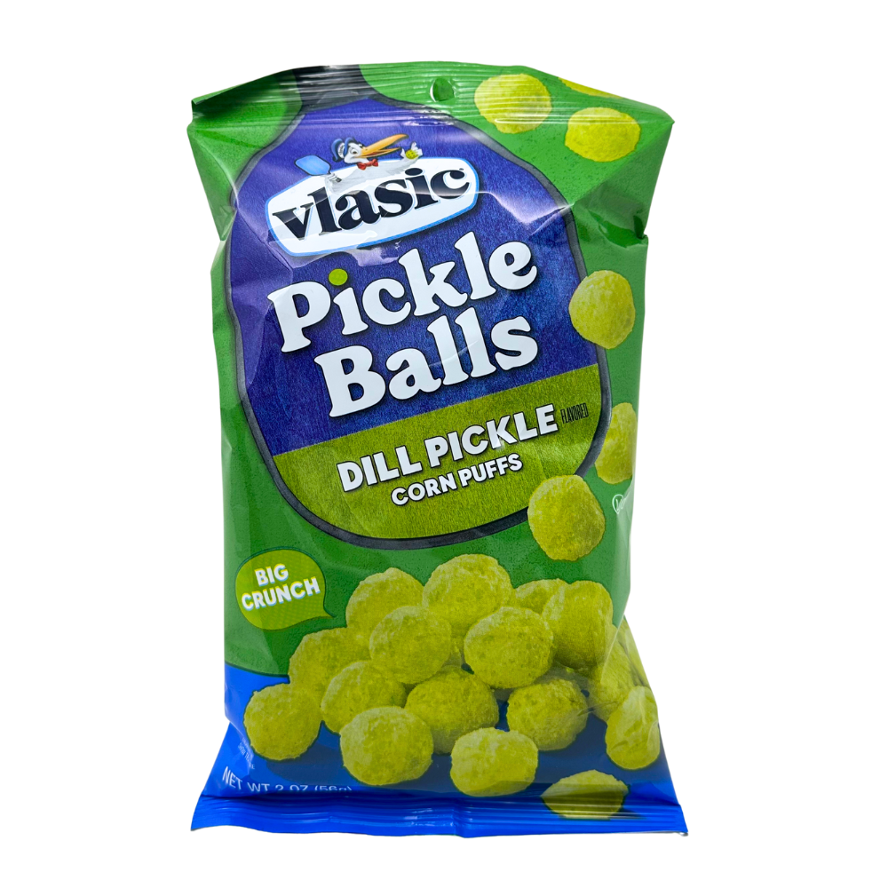 Vlasic Dill Pickle Balls Corn Puffs - 2oz