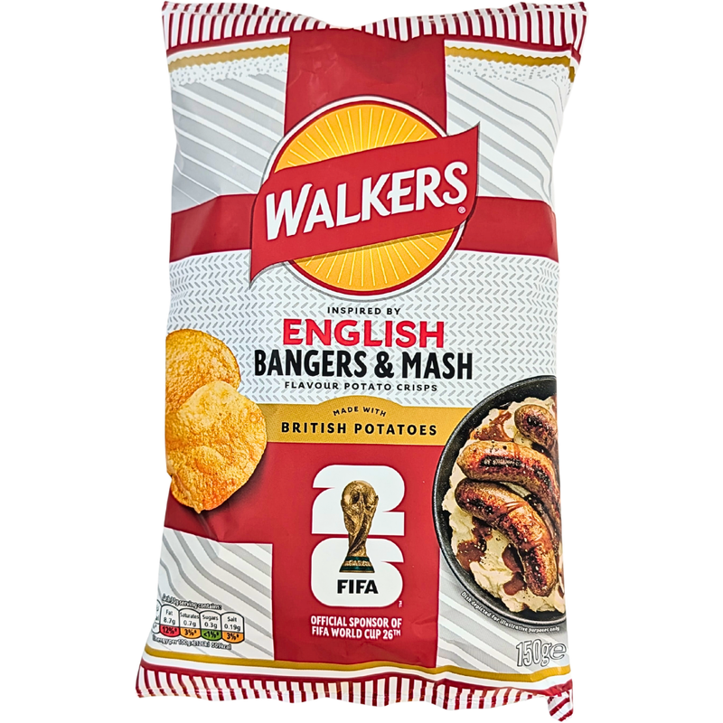 Walkers English Bangers & Mash (UK) - 150g