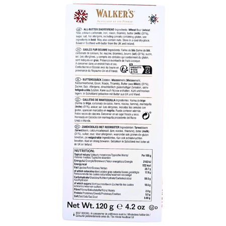 Walker's Shortbread Scottie Dogs (UK) - 120g