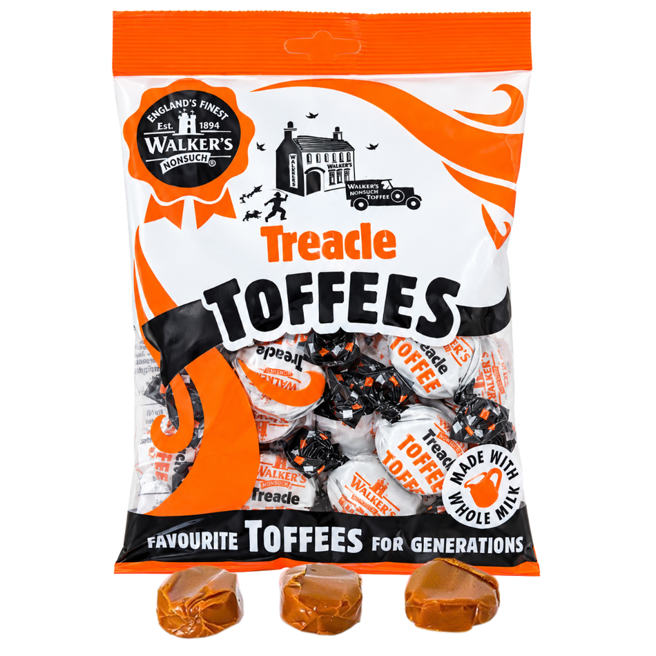 Walker's Treacle Toffees (UK) - 150g
