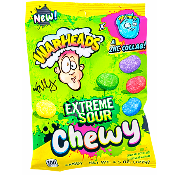 Warheads Extreme Sour Chewy - 4.5oz | Candy Funhouse US