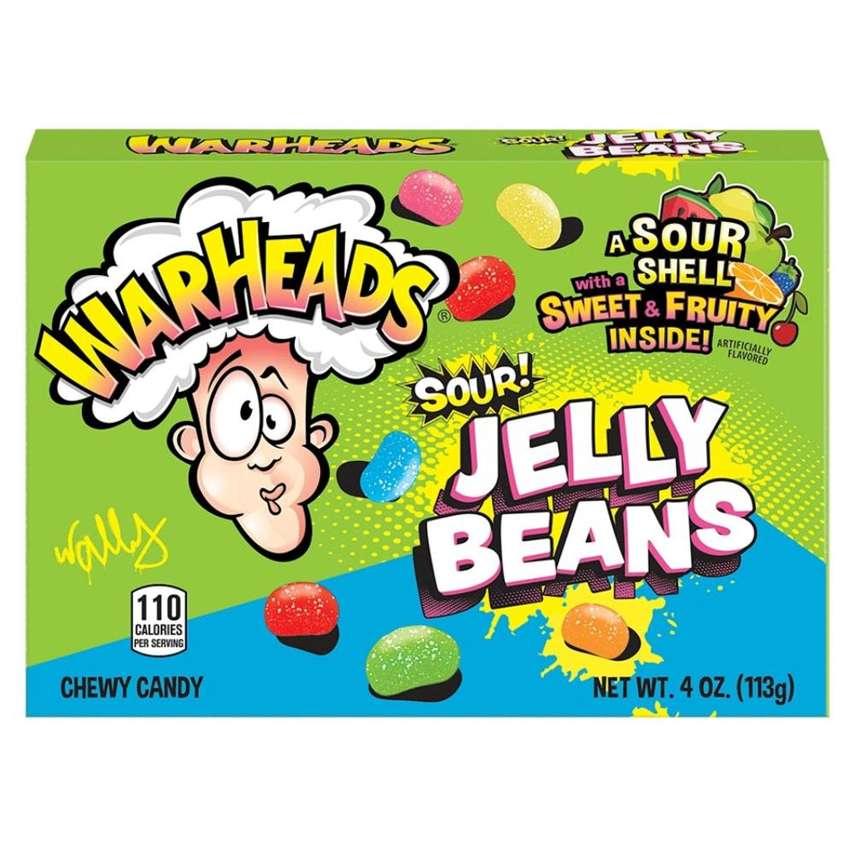 WarHeads Sour Jelly Beans Theatre Pack - 4oz, WarHeads Sour Jelly Beans, Sour Candy Theatre Pack, Electrifying Sour Flavors, Sweet Rescue Jelly Beans, Candy Theater Adventure, Whimsical Taste Experience, Flavor-Packed Jelly Beans, Sourlicious Spectacle, Taste Bud Show, Candy Theatre Tickets, warheads, warheads candy, warheads sour candy, sour candy