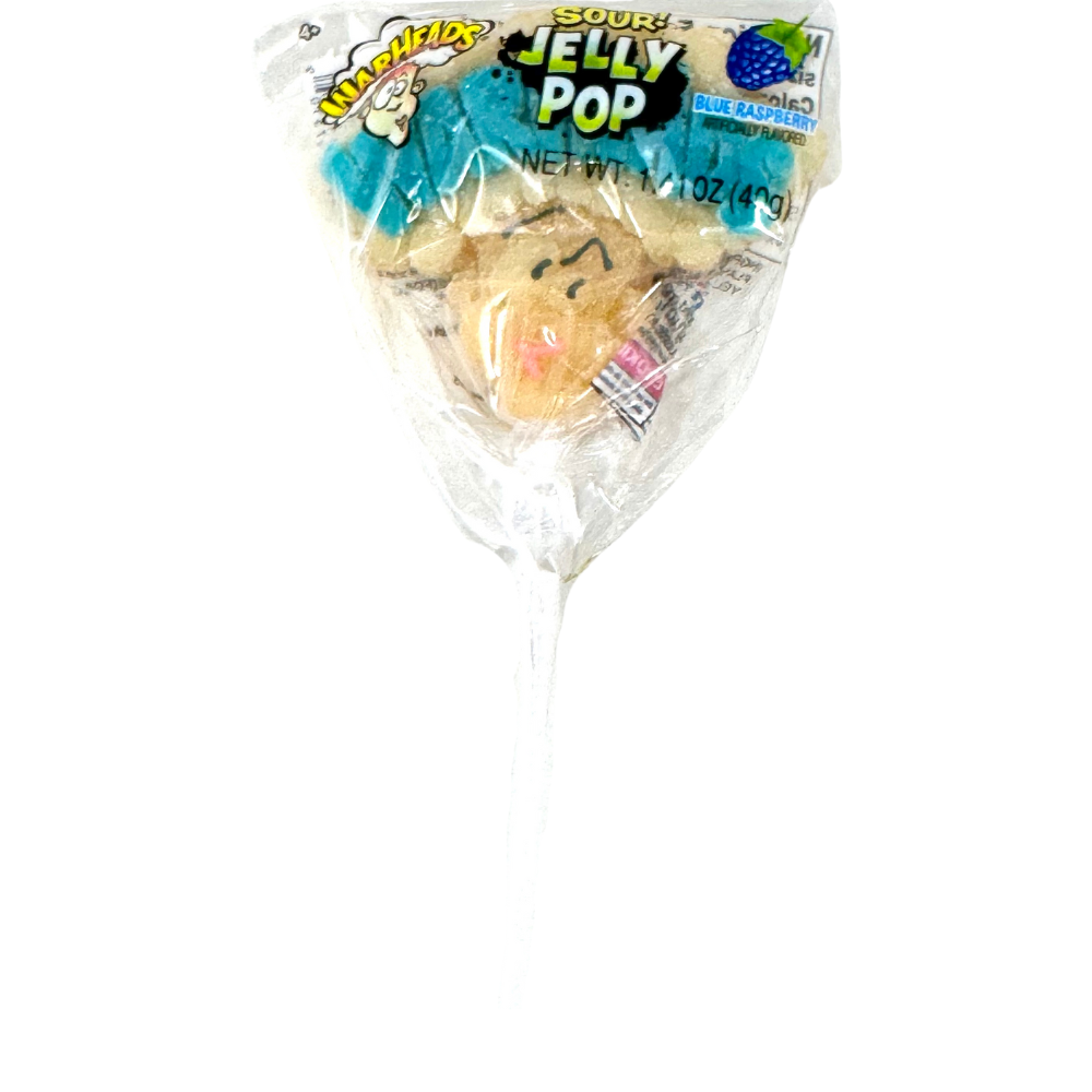 Warheads Sour Jelly Pops - 1.41oz