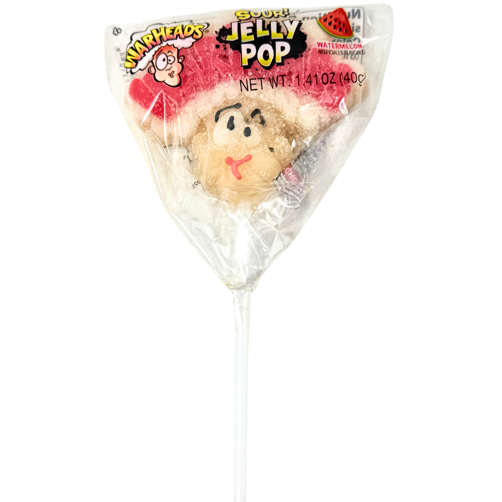 Warheads Sour Jelly Pops - 1.41oz