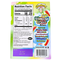 Warheads Sour Rainbow Chewz Bites Theater Box - 3oz
