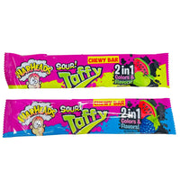 Warheads Sour Taffy Bar 2in1 - 1.49oz-Warheads-Sour candy-Taffy