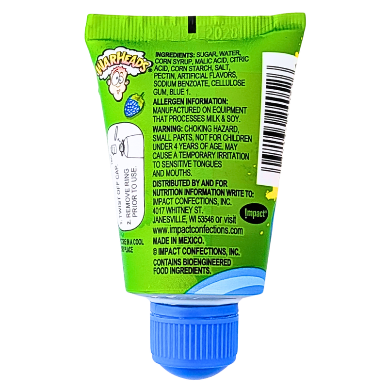 Warheads Super Sour Squeeze Candy - 30g