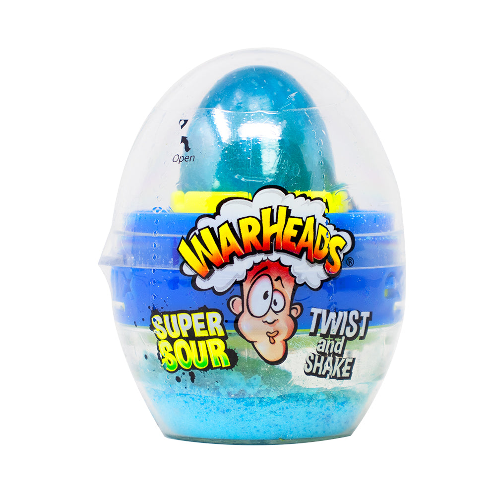 Warheads Super Sour Twist & Shake Egg (UK) - 18g - Sour Candy - British Candy