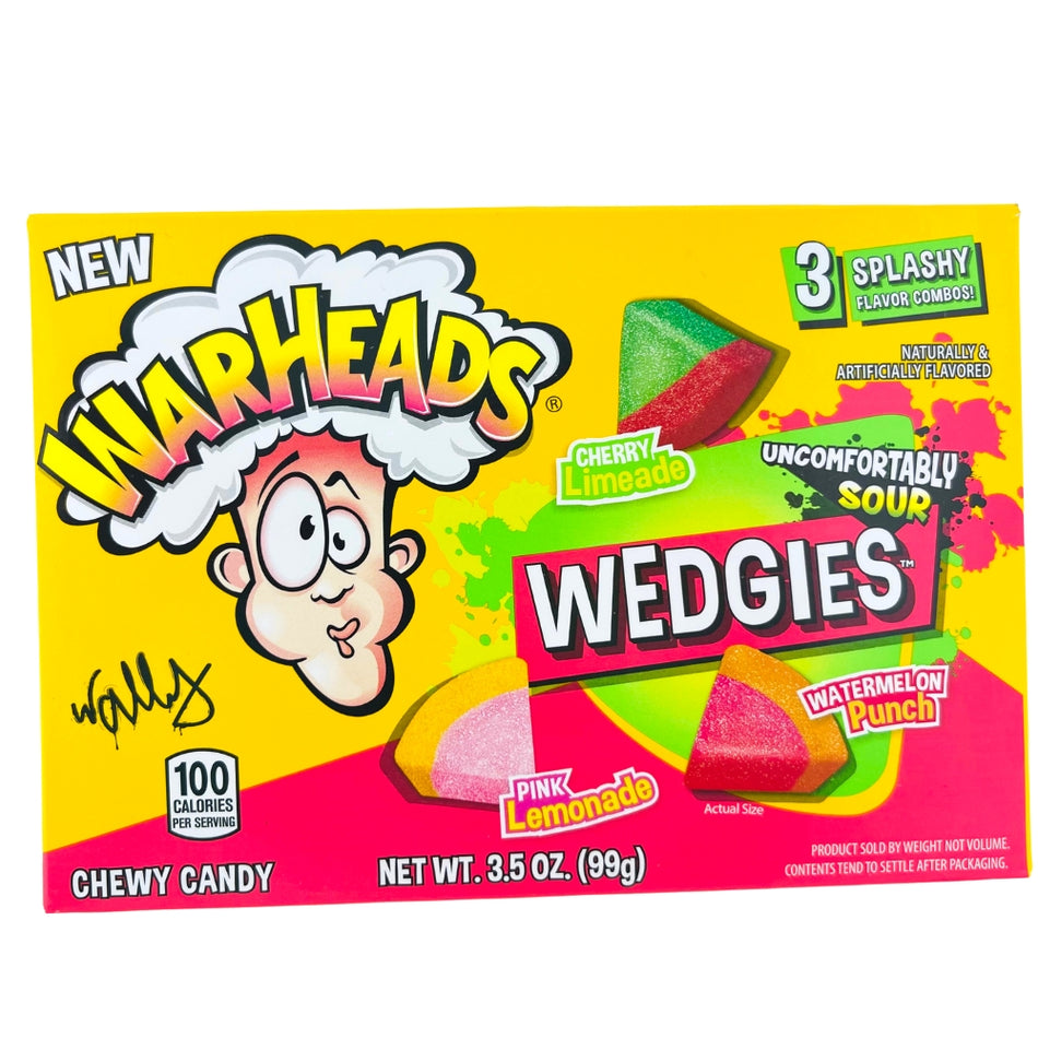 Warheads Wedgies Theater Box - 3.5oz-Warheads-Most sour candy in the world