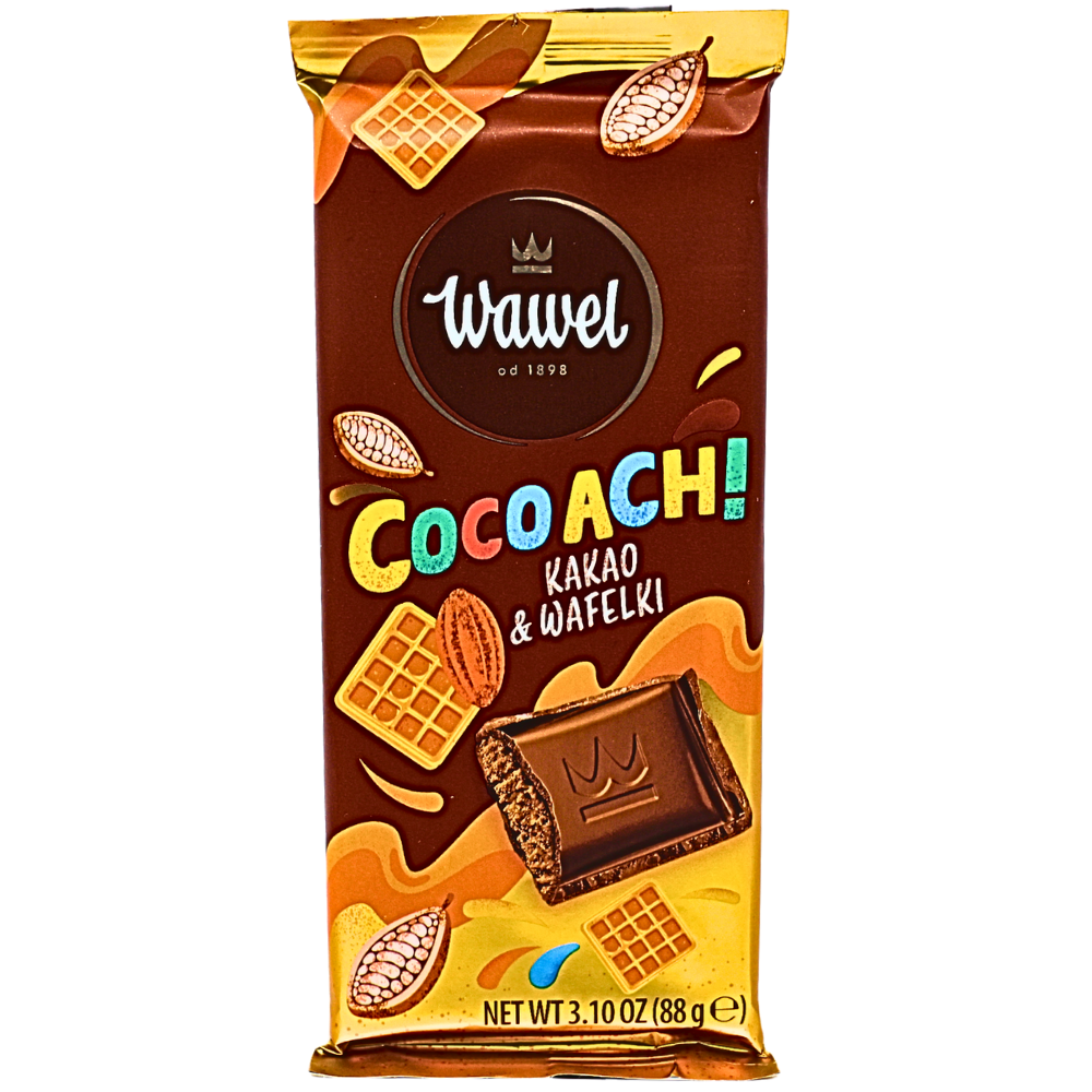 Wawel Coco ACH! Cocoa & Wafers (Poland) - 88g | Candy Funhouse US