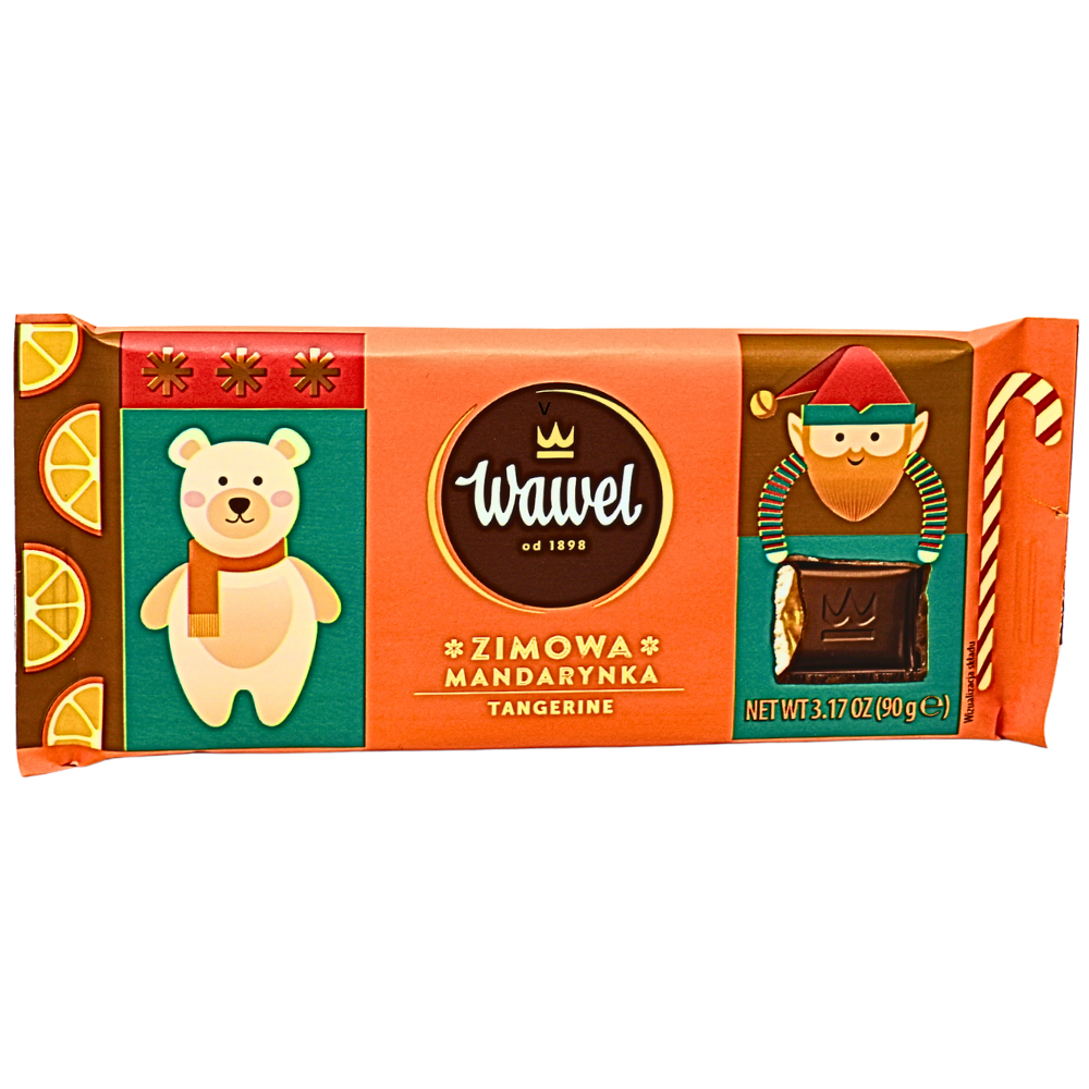 Wawel Tangerine Filled Chocolate (Poland) - 90g