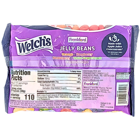 Welch's Jelly Beans - 12oz
