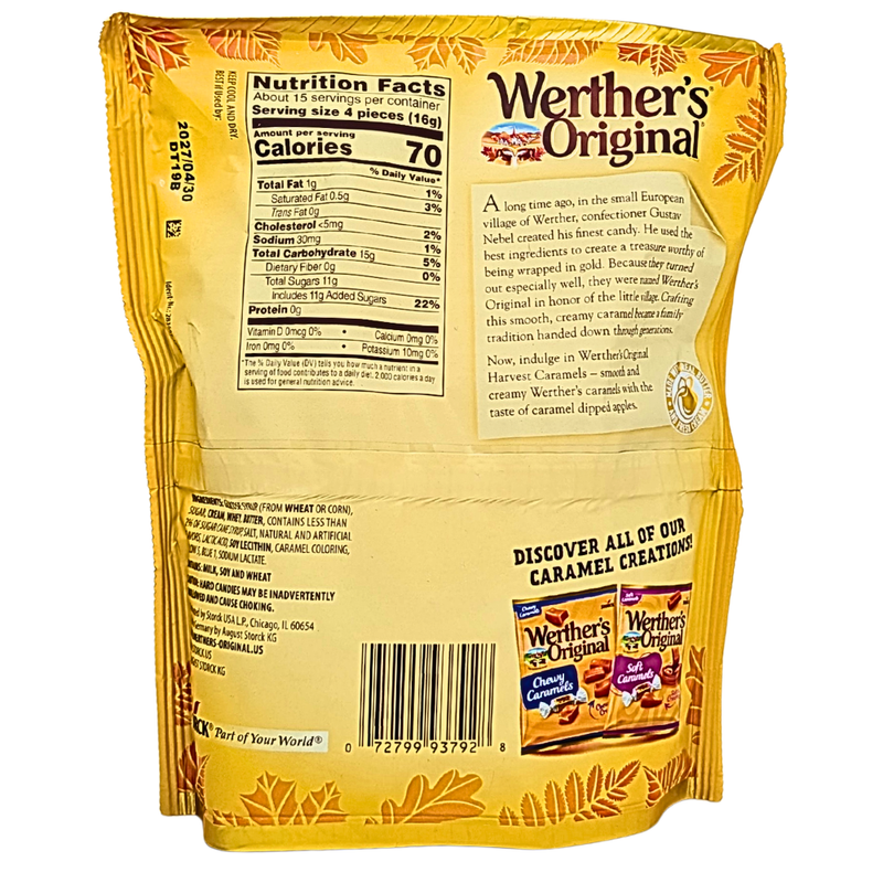 Werther's Original Caramel Apple Hard Candies - 8.5oz