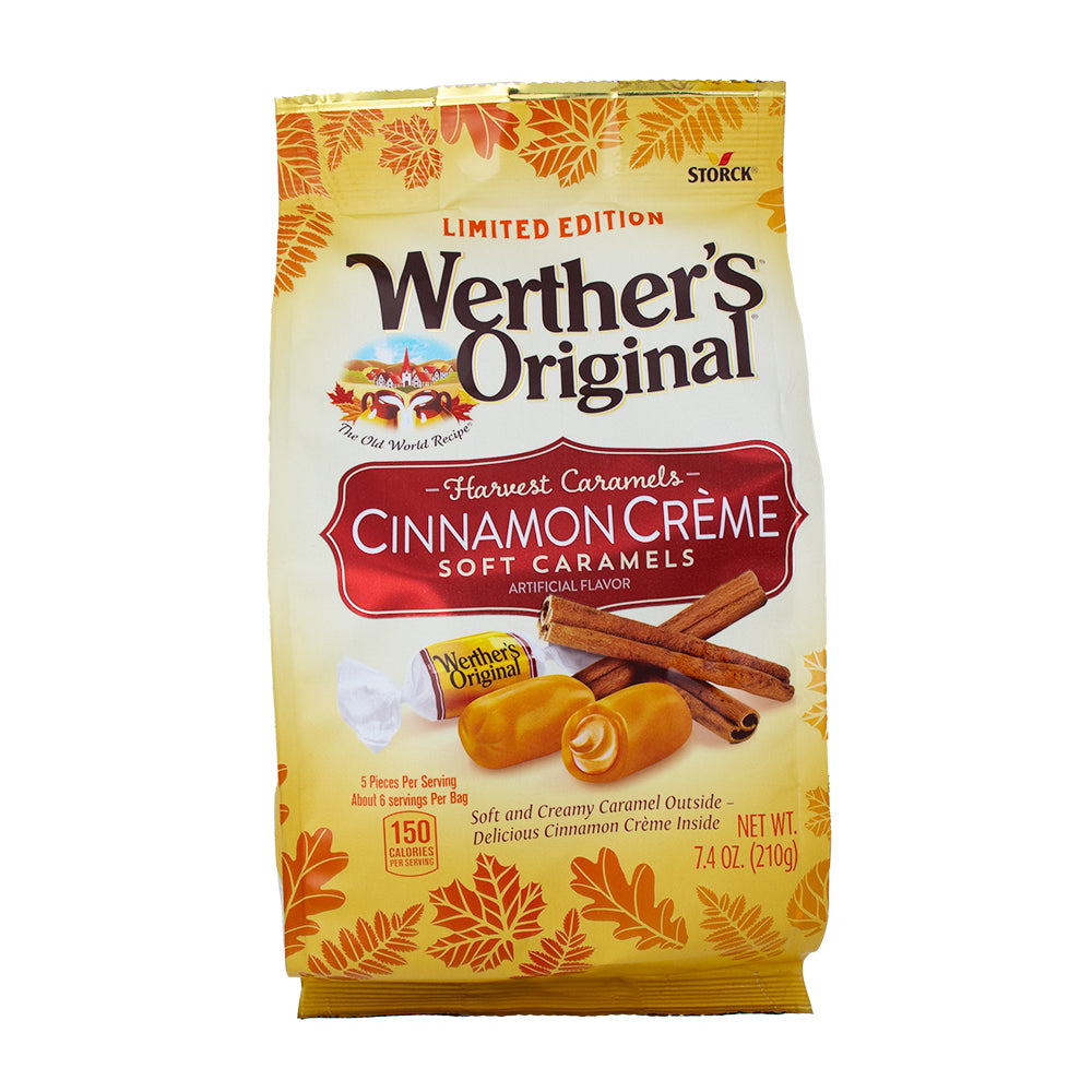 Werther's Original Cinnamon Creme Soft Caramels - 7.4oz