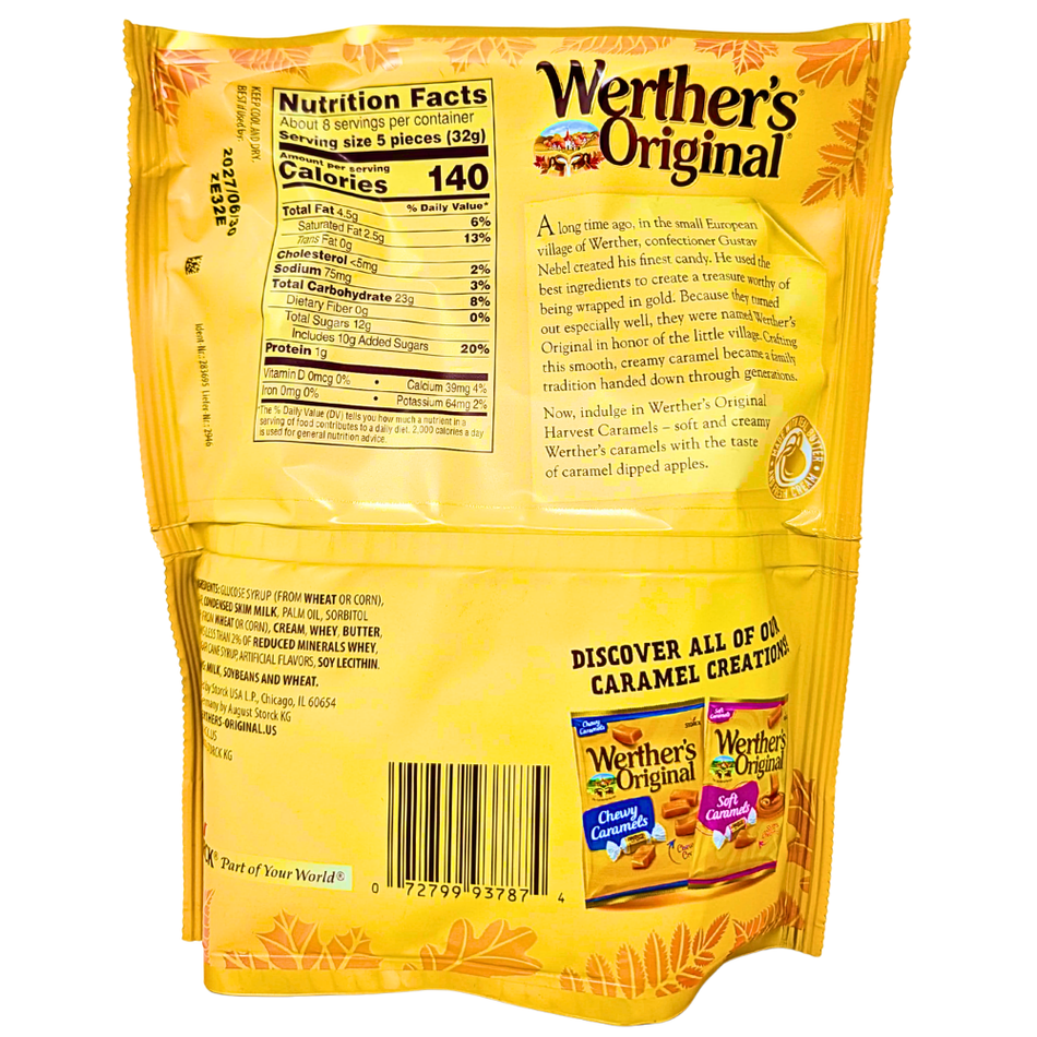 Werther's Original Caramel Apple Soft Caramels - 8.57oz