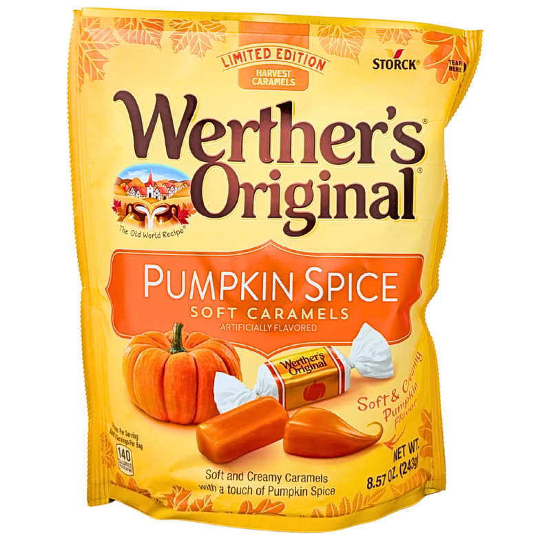 Werther's Original Soft Pumpkin Spice Caramels - 8.57oz