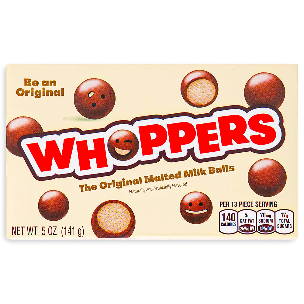 Whoppers Candy - Theater Pack - 5oz - Whopper candy - 40s Candy