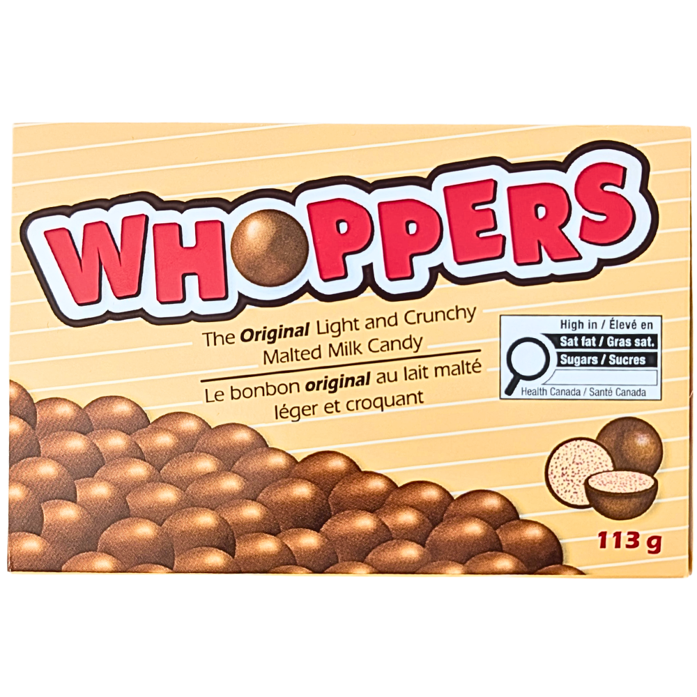Whoppers Theater Pack - 113g | Candy Funhouse US