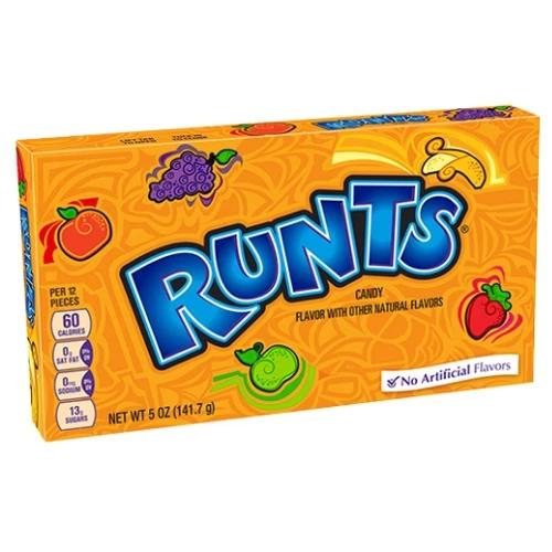 Runts Candy Theater Pack - 5oz-Runts Candy- Candy packs-80s candy