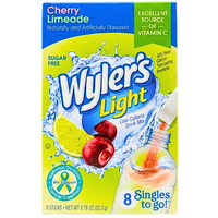 Wyler's Light Singles To Go Drink Mix Cherry Limeade