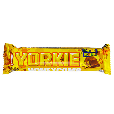 Yorkie Limited Edition Honeycomb - 42g (UK)-Chocolate bar-Chocolate Covered Honeycomb-British Candy