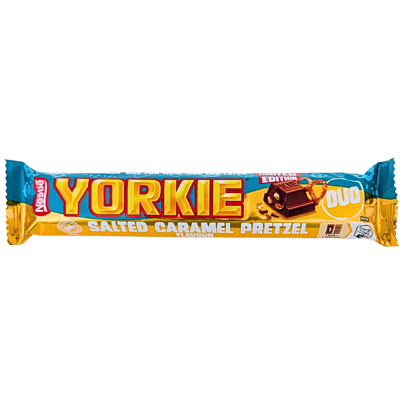 Yorkie Salted Caramel Pretzel (UK) - 66g