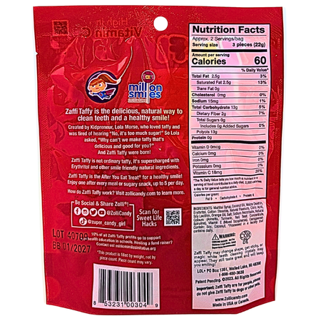 Zaffi Keto Taffy - 45g