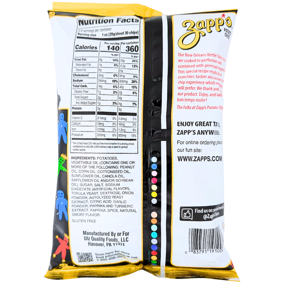 Zapp's Potato Chips Voodoo - 2.5oz
