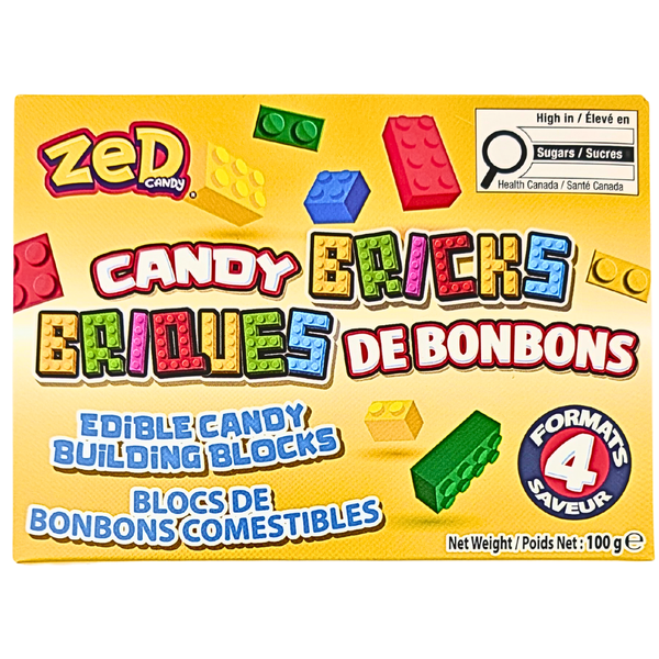 Zed Candy Bricks - 100g | Candy Funhouse US