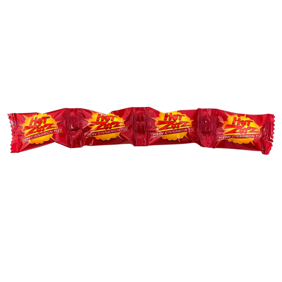 Zotz Hot Fiery Cinnamon Fizz - .7oz -Cinnamon Candy-Spicy Candy-Candy From The 70s