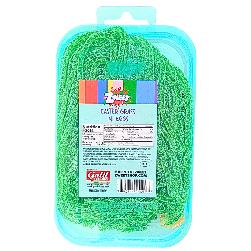 Zweet Gummies Easter Grass n Eggs - 10oz