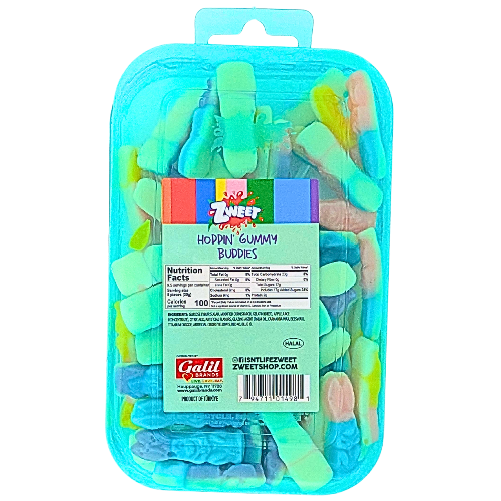 Zweet Gummies Hoppin' Bunny Buddies - 10oz