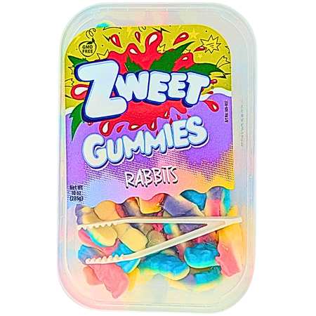 Zweet Gummies Rabbits - 10oz | Candy Funhouse US