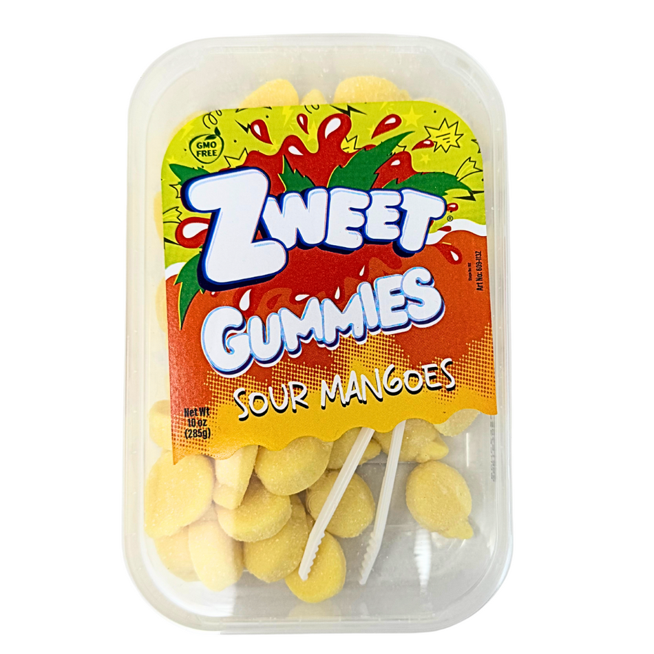 Zweet Gummies Sour Mangoes - 10oz