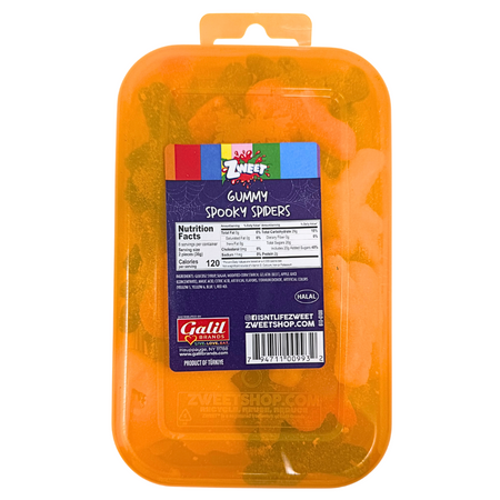 Zweet Gummies Spooky Spiders - 10oz