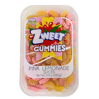 Zweet Gummies Pink Lemonade Slices - 10oz